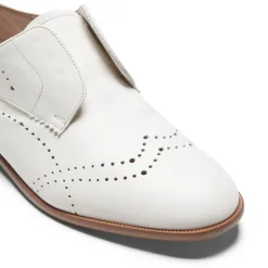 Outlet Fratelli Rossetti Leather Lace-up Shoes | Ivory