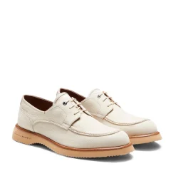 Store Fratelli Rossetti Leather Lace-up Shoe | Ivory