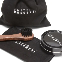 Shop Fratelli Rossetti Kit Shoe Care Con Crema Nera- Nero