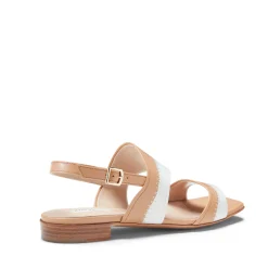 Discount Fratelli Rossetti Leather Sandal | Natural