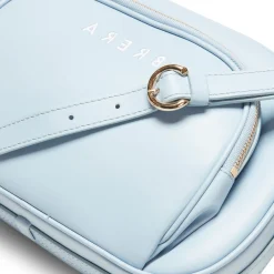 Cheap Fratelli Rossetti Leather Brera Shoulder Bag | Light blue