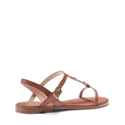 Best Fratelli Rossetti Magenta Leather Sandal | Almond