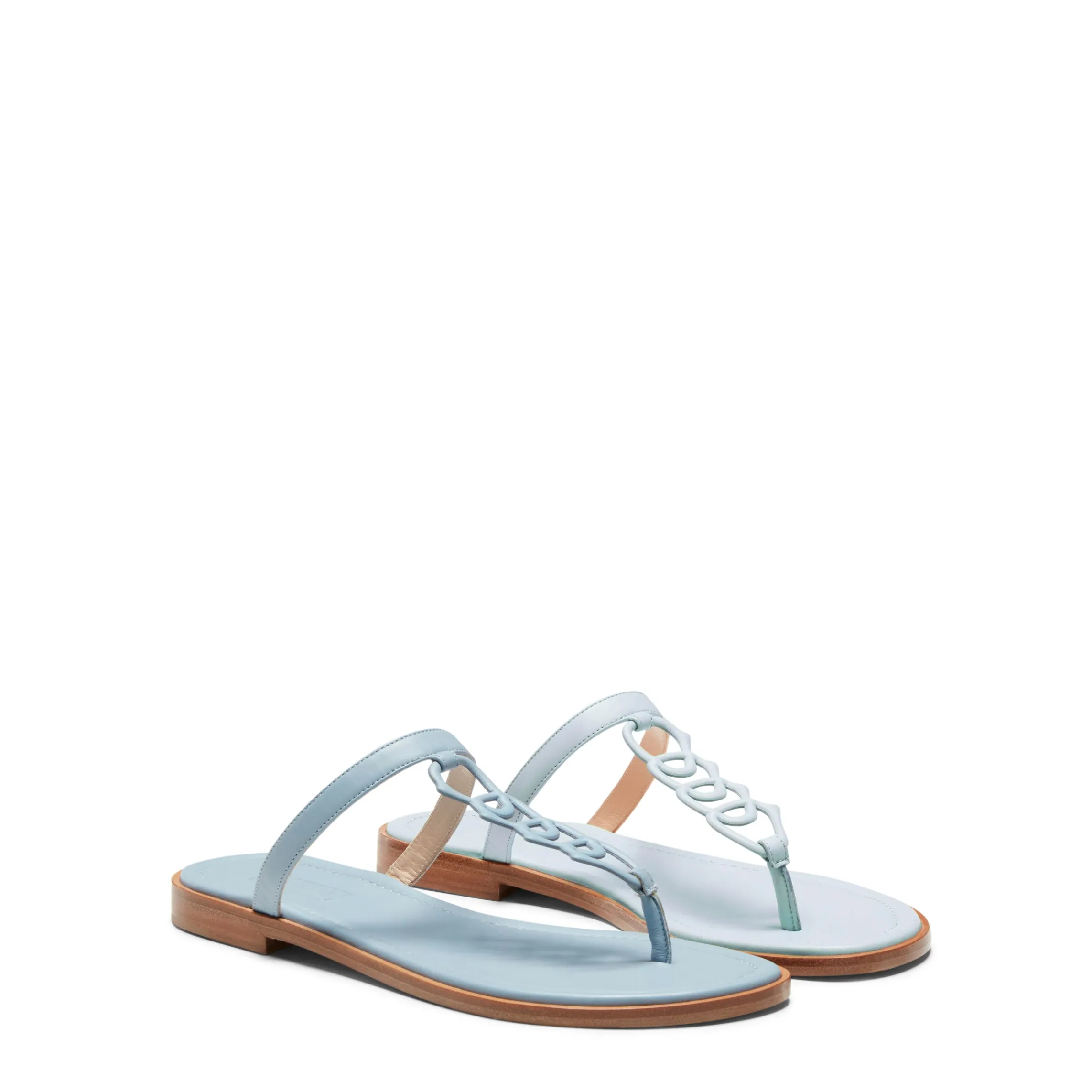 Clearance Fratelli Rossetti Magenta Leather Sandal | Aquamarine