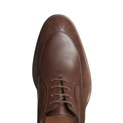 Flash Sale Fratelli Rossetti Leather And Suede Lace-up Shoe | Mahogany