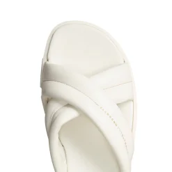 Fashion Fratelli Rossetti Milk-white Leather Sandal | Milk white