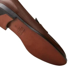 Flash Sale Fratelli Rossetti Mocassino In Pelle- Chestnut