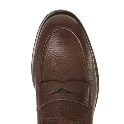 Flash Sale Fratelli Rossetti Mocassino In Pelle- Chestnut
