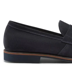Clearance Fratelli Rossetti Mocassino In Suede- Navy blue
