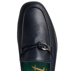 Best Fratelli Rossetti Mocassino Uomo In Pelle Blu- Navy