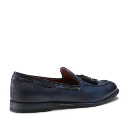 Hot Fratelli Rossetti Mocassino Uomo In Pelle- Navy blue