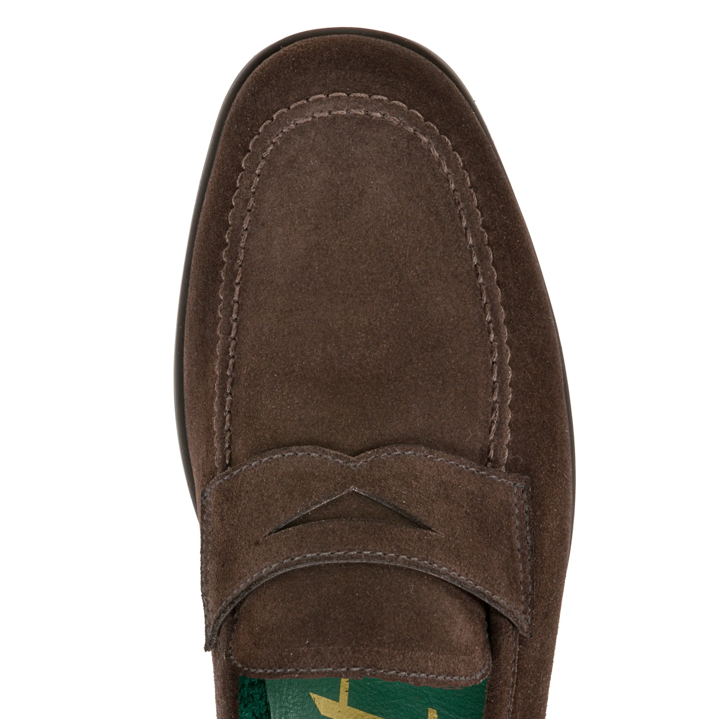 Cheap Fratelli Rossetti Mocassino Uomo In Suede- Brown