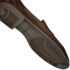 Cheap Fratelli Rossetti Mocassino Uomo In Suede- Brown