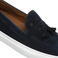 Discount Fratelli Rossetti Suede Brera Sport Sneaker | Navy blue