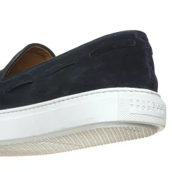 Discount Fratelli Rossetti Suede Brera Sport Sneaker | Navy blue