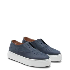 Best Sale Fratelli Rossetti Suede Hobo Sport Sneaker | Navy blue