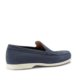 Discount Fratelli Rossetti Suede Loafer | Navy blue