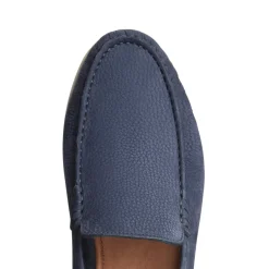 Discount Fratelli Rossetti Suede Loafer | Navy blue