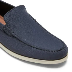 Discount Fratelli Rossetti Suede Loafer | Navy blue