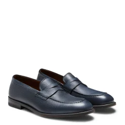 Cheap Fratelli Rossetti Blue Leather Loafer | Ocean