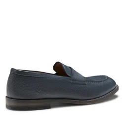 Cheap Fratelli Rossetti Blue Leather Loafer | Ocean