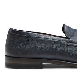 Cheap Fratelli Rossetti Blue Leather Loafer | Ocean
