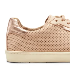 Cheap Fratelli Rossetti Pink Suede Sneakers | Peach