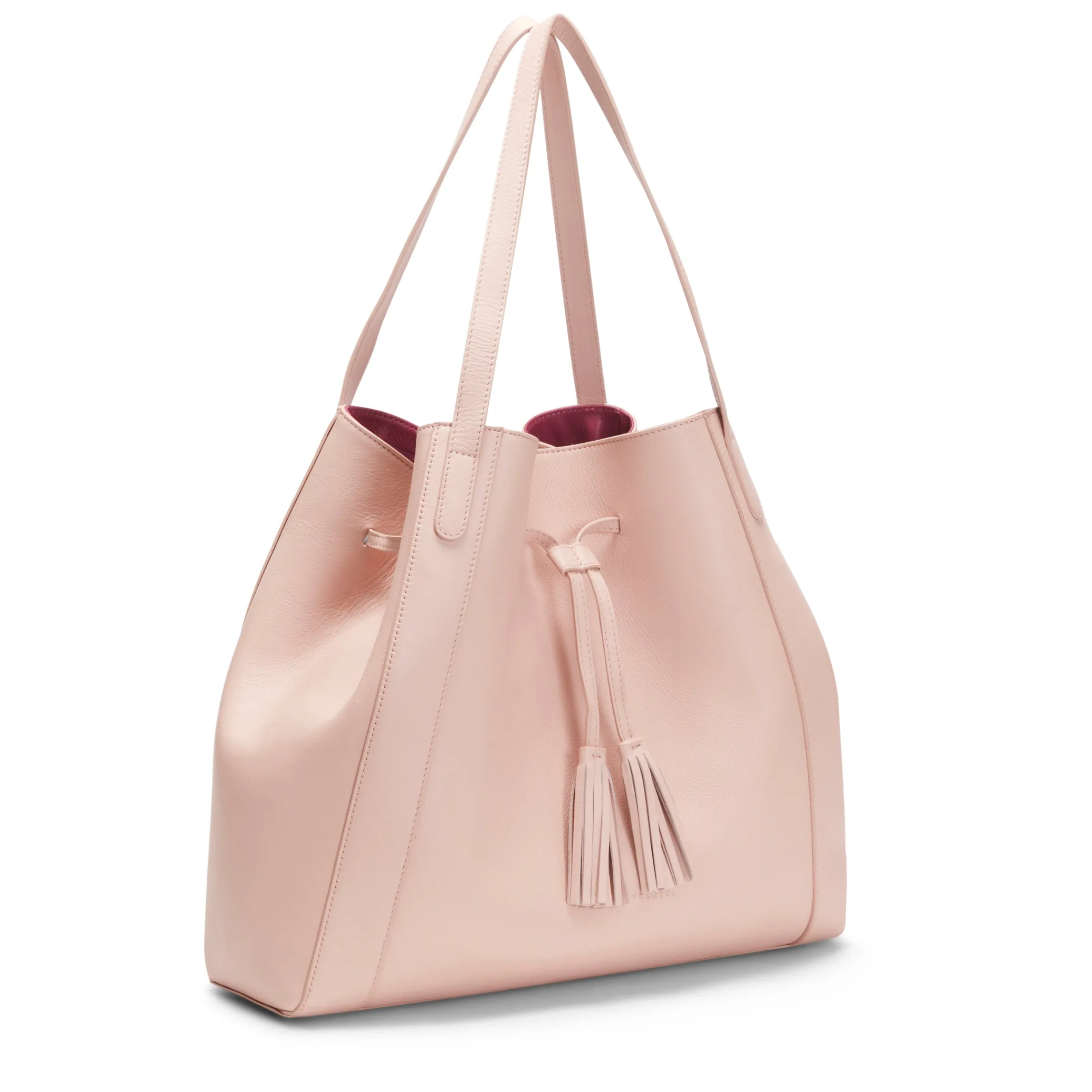 Best Fratelli Rossetti Tassel Shoulder Bag | Powder pink