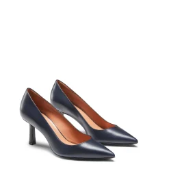 Clearance Fratelli Rossetti Pump In Leather Navy blue