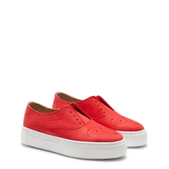 New Fratelli Rossetti Suede Hobo Sport Sneaker | Red
