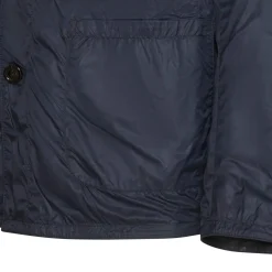 Hot Fratelli Rossetti Reversible Blue Suede Jacket | Navy blue