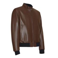 Hot Fratelli Rossetti Reversible Nappa Leather Bomber Jacket | Brown