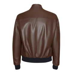 Hot Fratelli Rossetti Reversible Nappa Leather Bomber Jacket | Brown