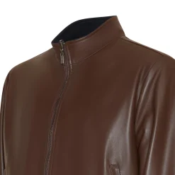 Hot Fratelli Rossetti Reversible Nappa Leather Bomber Jacket | Brown