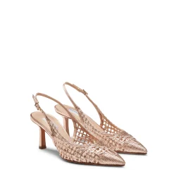 Hot Fratelli Rossetti Leather Slingback Sandal | Rose gold