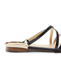 Clearance Fratelli Rossetti Sandalo Donna In Pelle- Black