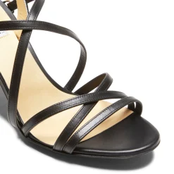 Clearance Fratelli Rossetti Sandalo Magenta In Pelle Colore Nero- Black