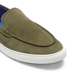 Fashion Fratelli Rossetti Green Yacht Loafer | Seaweed