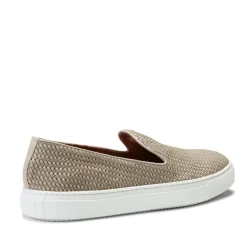 Fashion Fratelli Rossetti Slipper In Suede- Dove Grey