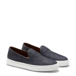Hot Fratelli Rossetti Sneaker Uomo In Suede Blu- Blue