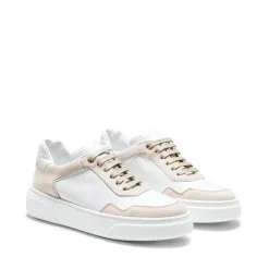 Flash Sale Fratelli Rossetti And Dove Grey Leather And Suede Sneakers | White