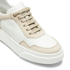 Flash Sale Fratelli Rossetti And Dove Grey Leather And Suede Sneakers | White