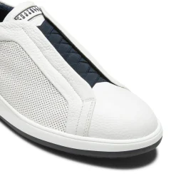 Clearance Fratelli Rossetti Deerskin Sneaker | White