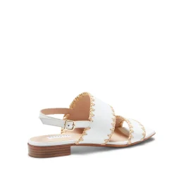 Hot Fratelli Rossetti Leather Sandal | White