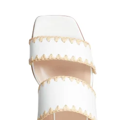 Hot Fratelli Rossetti Leather Sandal | White
