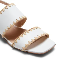 Hot Fratelli Rossetti Leather Sandal | White