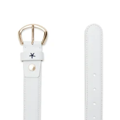 Fashion Fratelli Rossetti Women's Leather Belt | White