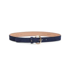Online Fratelli Rossetti Women's Suede Belt | Navy blue