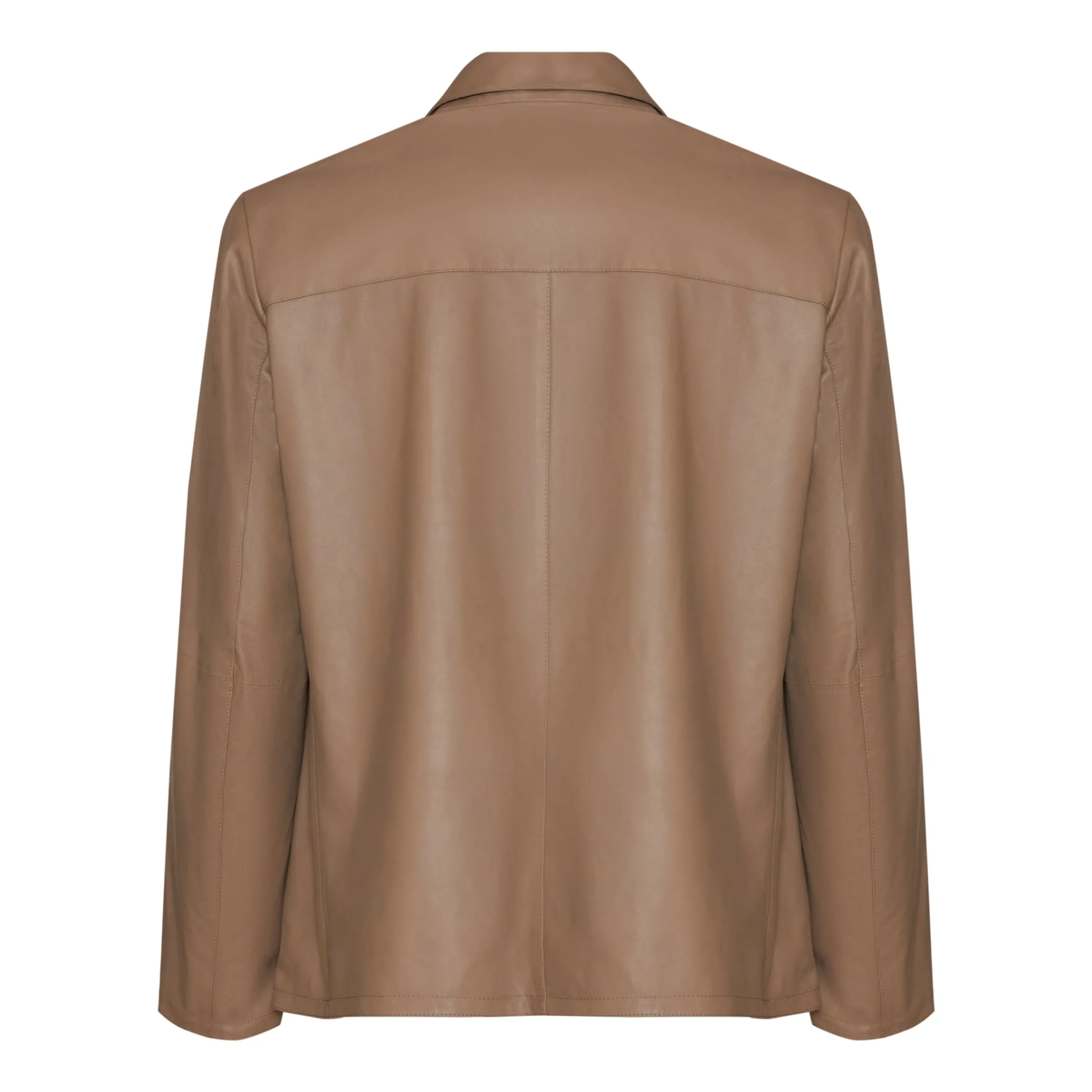 Fashion Fratelli Rossetti Beige Reversible Suede Jacket | Dove Grey