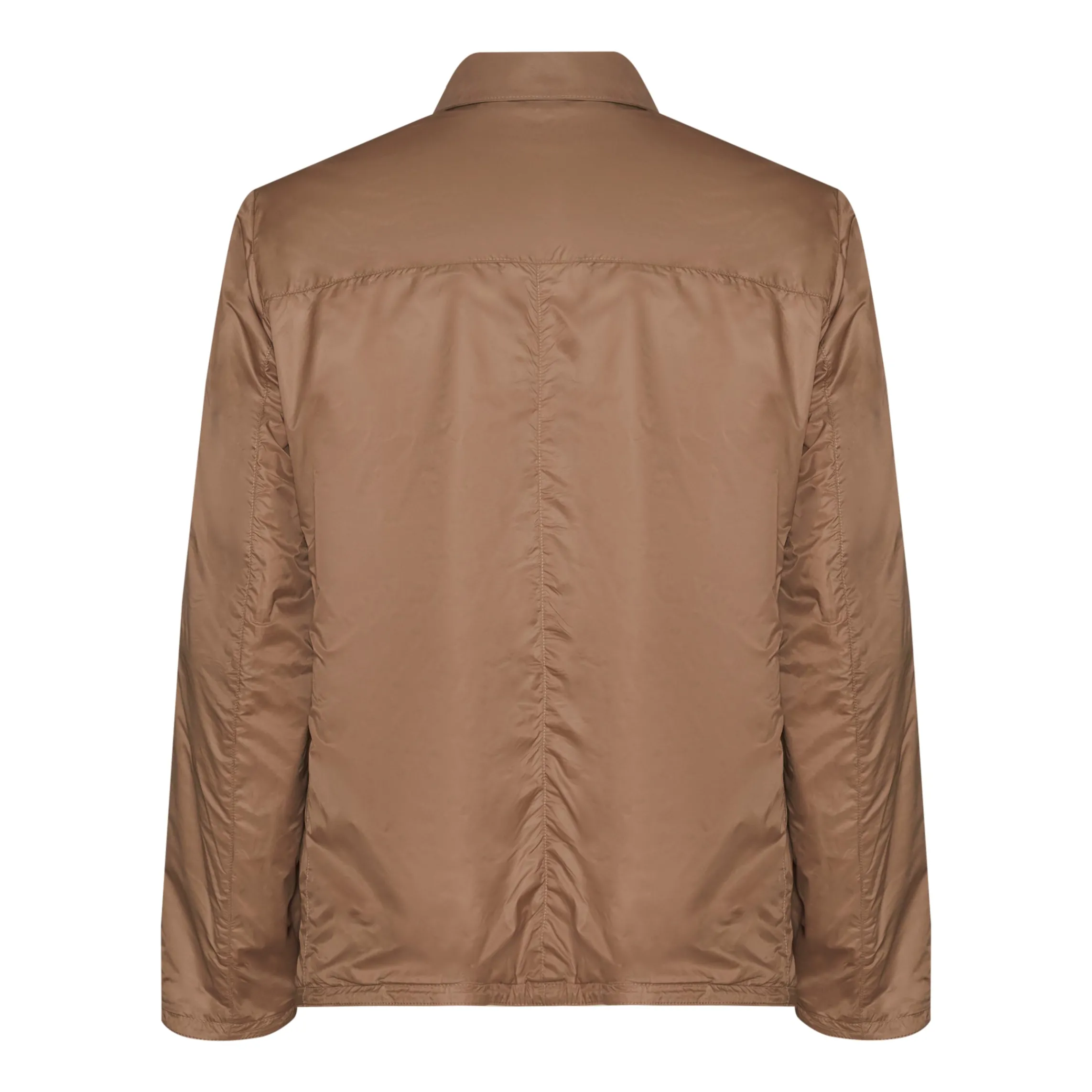 Fashion Fratelli Rossetti Beige Reversible Suede Jacket | Dove Grey