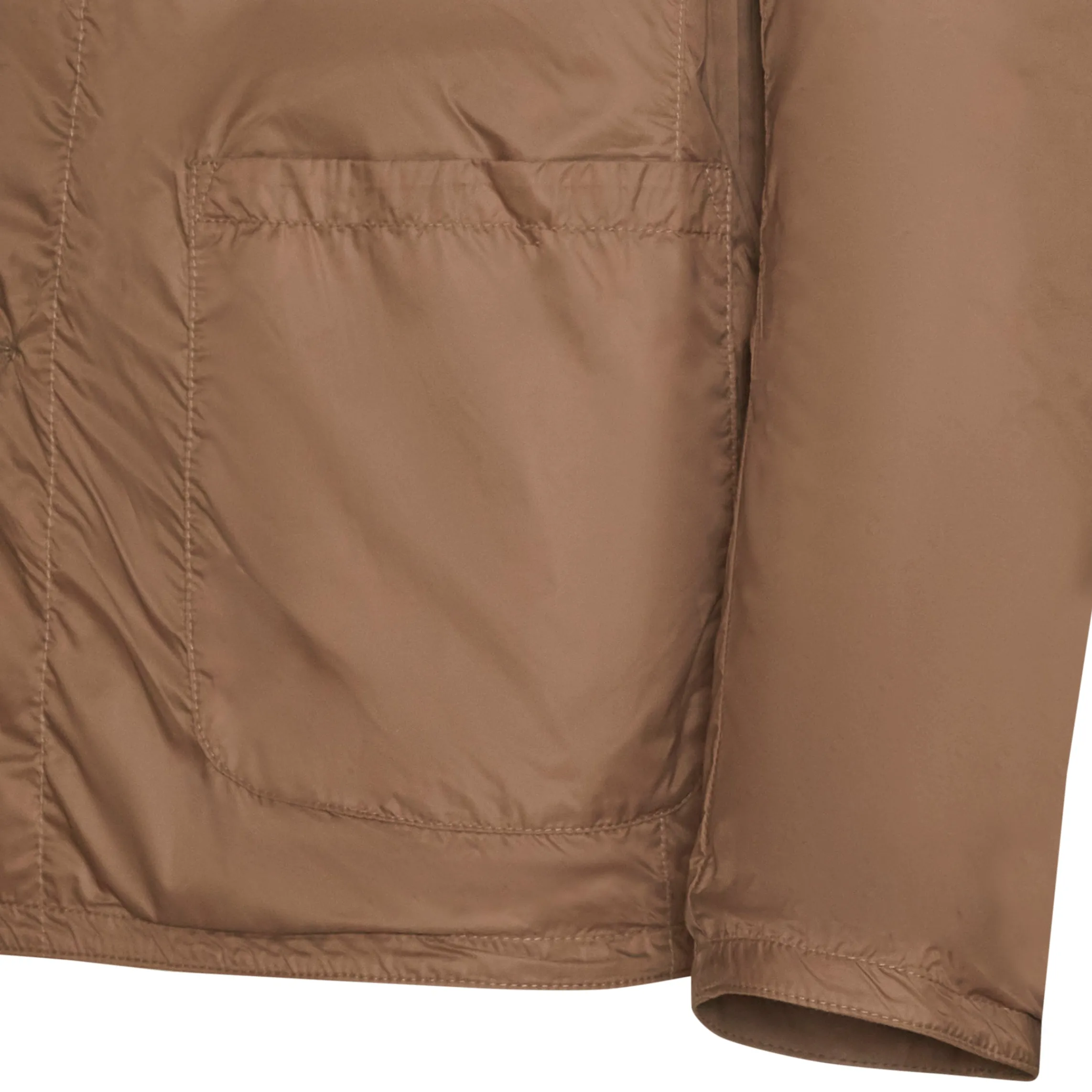 Fashion Fratelli Rossetti Beige Reversible Suede Jacket | Dove Grey